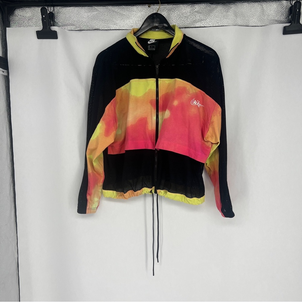 Nike Pink and Black Bomber Jacket - Picture 5 of 14